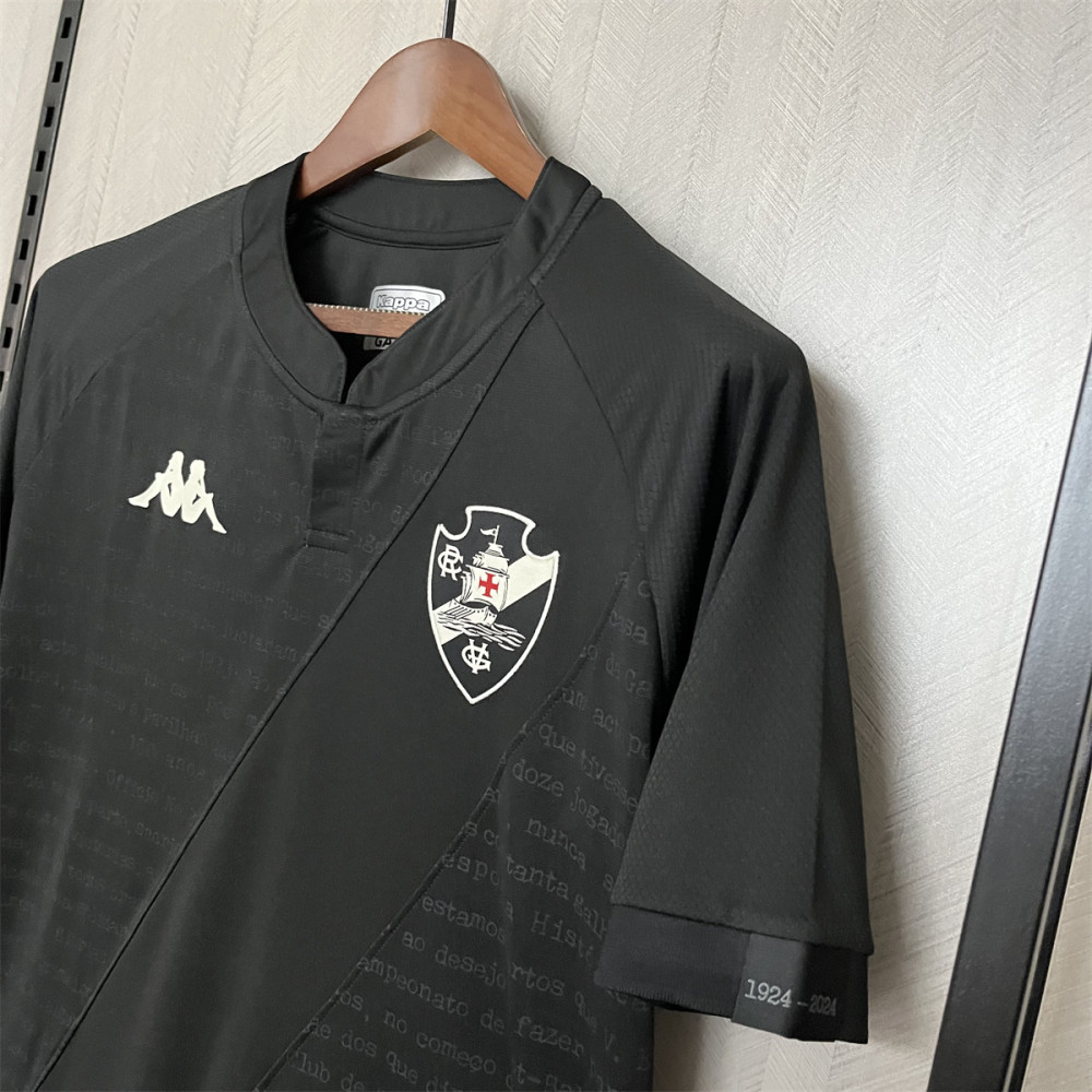 2024/25 Vasco Da Gama goalkeeper Black jersey Fan Version