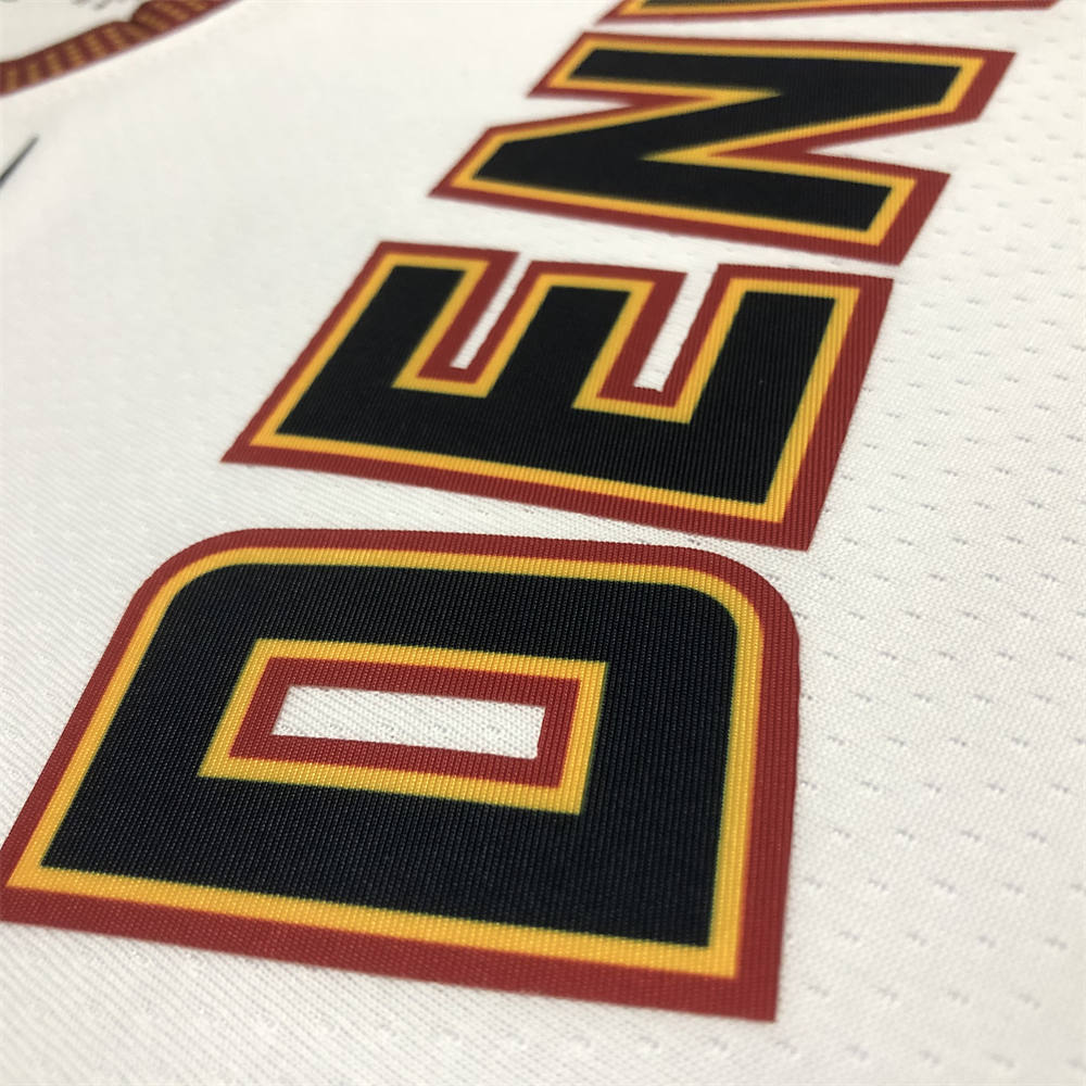 NBA Denver Nuggets Round Neck White jersey Jokić#15 S-XXL