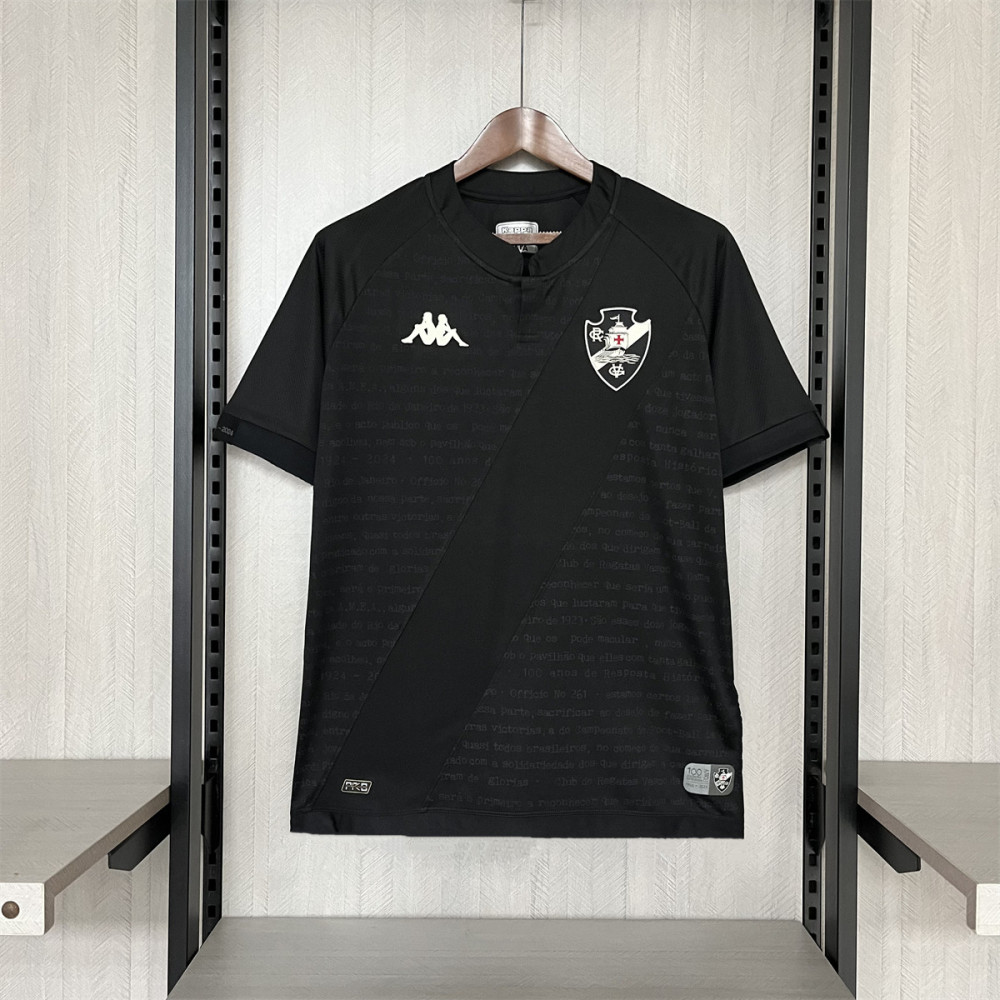 2024/25 Vasco Da Gama goalkeeper Black jersey Fan Version