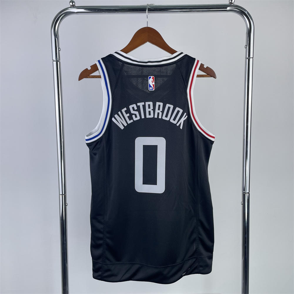 NBA Los Angeles Clippers Jersey WESTBROOK#0 S-XXL