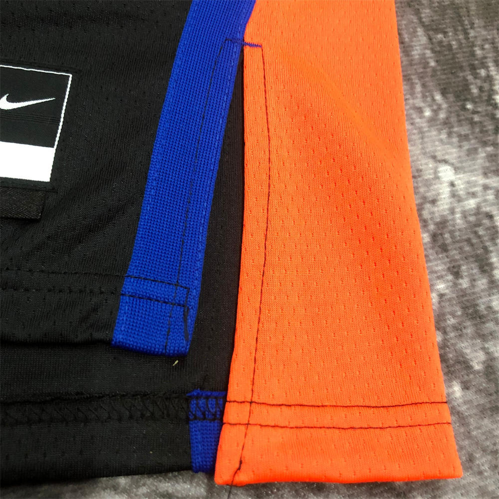 NBA New York Knicks V-Neck City Edition Black jersey BRUNSON#11 S-XXL