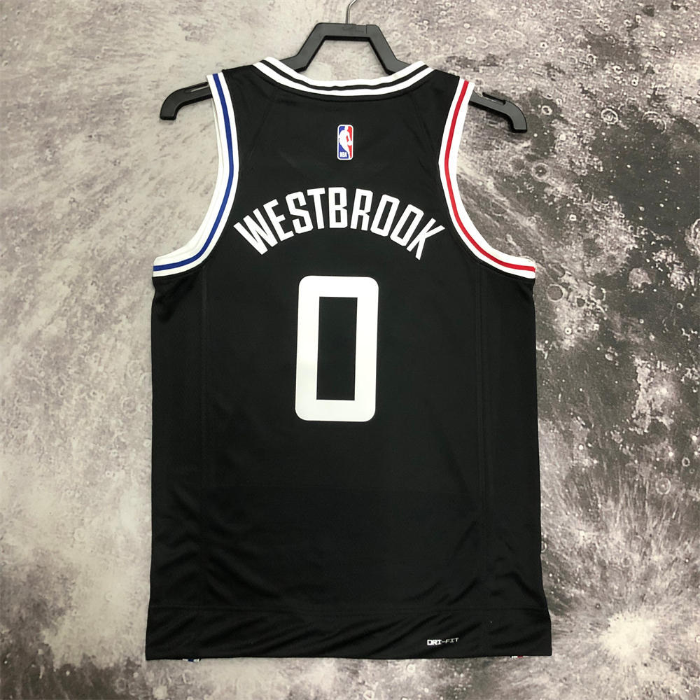 NBA Los Angeles Clippers Jersey WESTBROOK#0 S-XXL