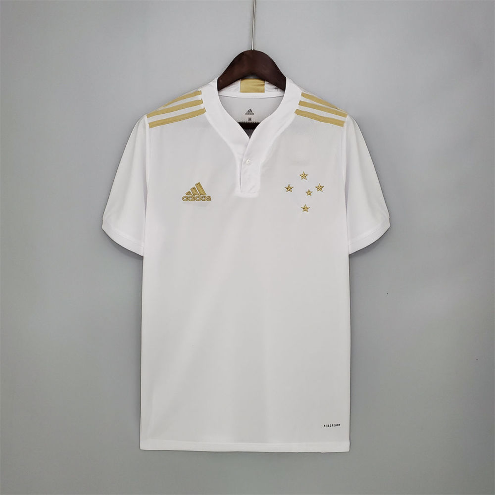 2021/22 Cruzeiro Away White jersey Fan Version