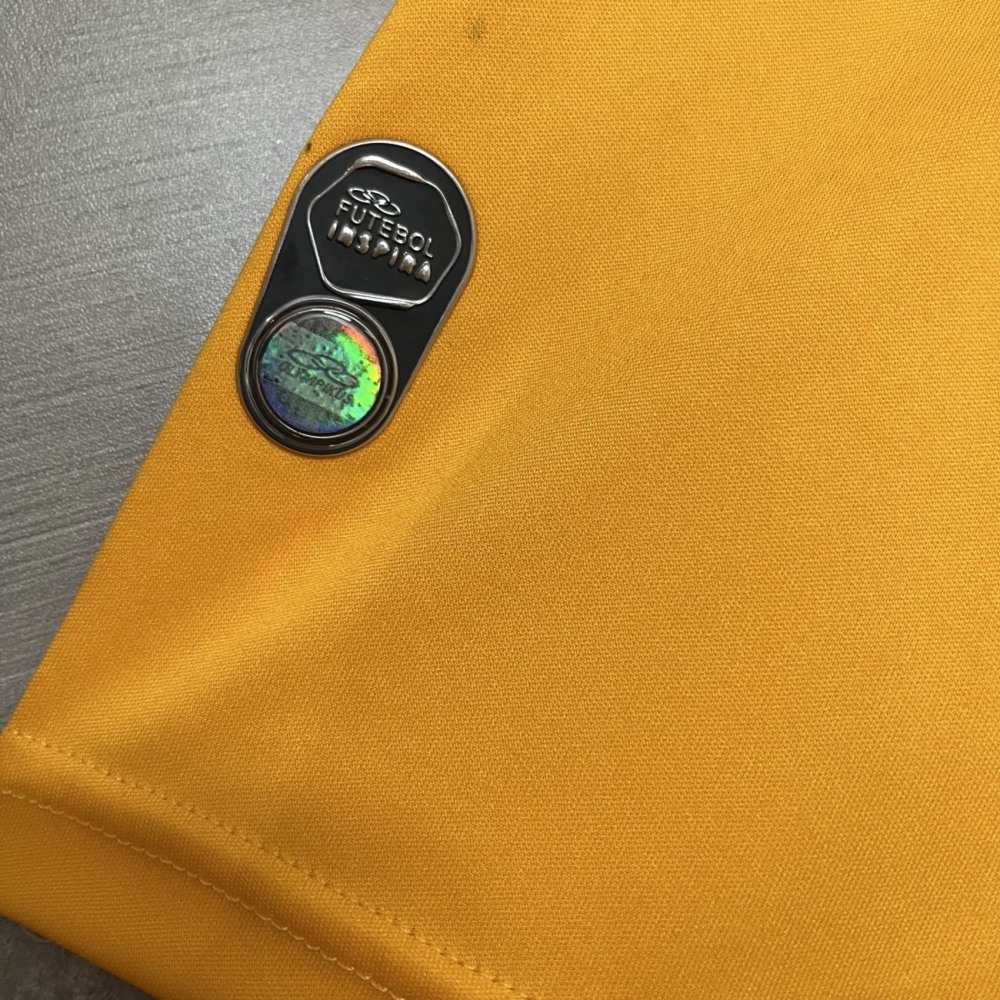 Retro 2014/15 Cruzeiro Goalkeeper Yellow jersey Fan Version