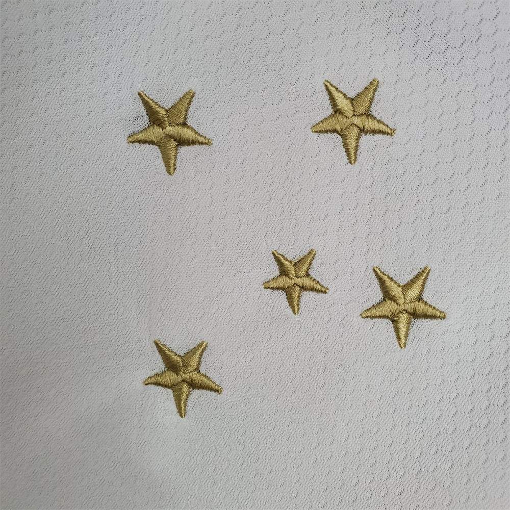 2021/22 Cruzeiro Away White jersey Fan Version