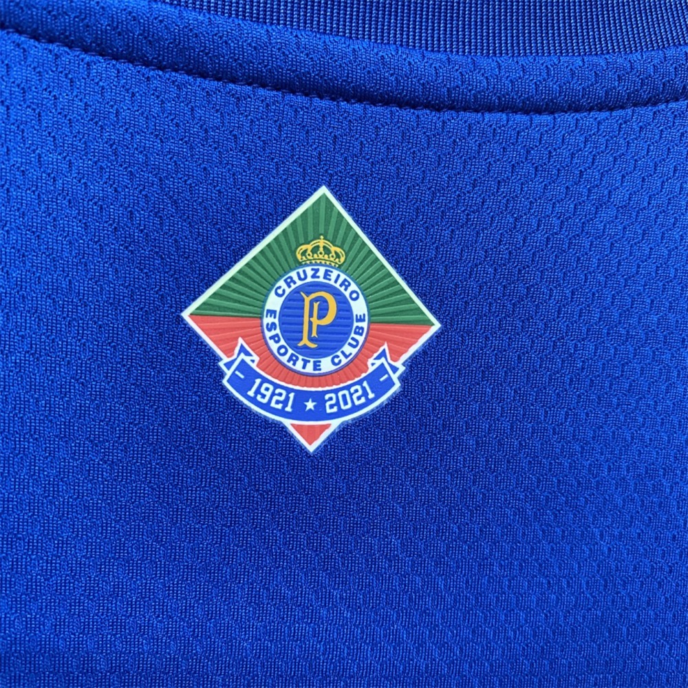 2021/22 Cruzeiro Home Blue jersey Fan Version