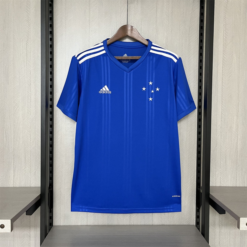 2020/21 Cruzeiro Home Blue jersey Fan Version