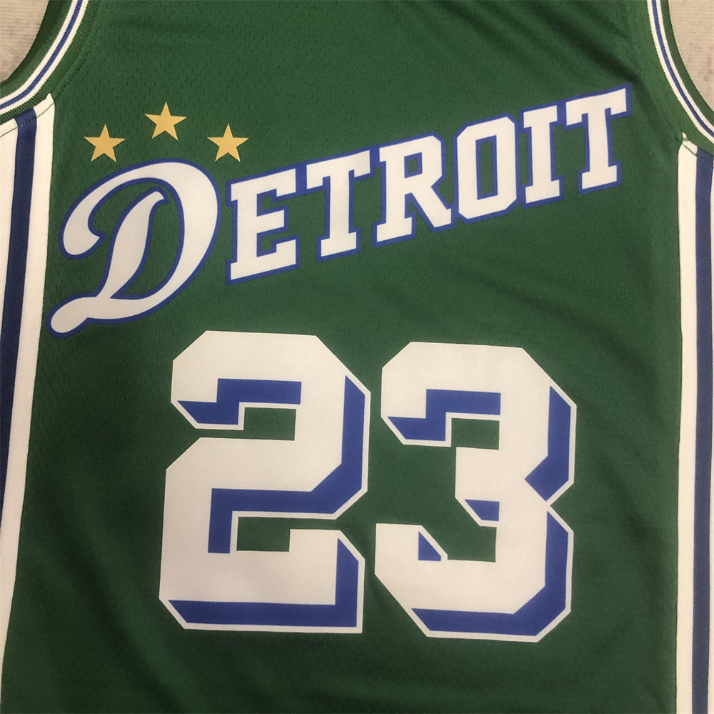 NBA Detroit Pistons Cade IVEY#23 2022/23 City Edition Swingman Jersey S-XXL