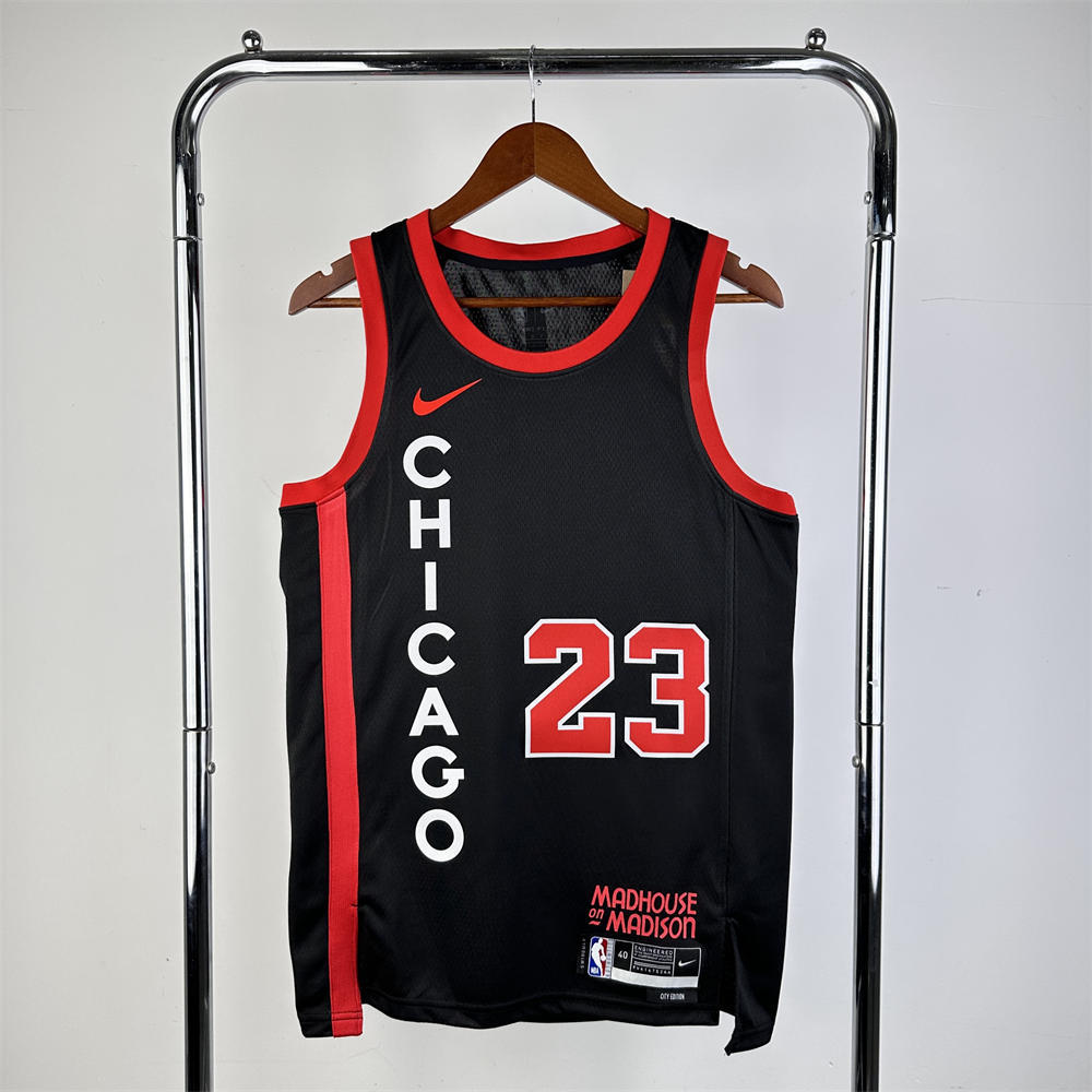 NBA Chicago Bulls Michael JORDAN#23 23/24 Swingman Jersey - City Edition s-xxl