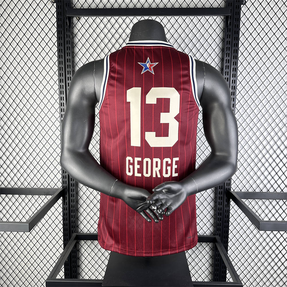 NBA All-Star 2024 Red Jersey GEORGE#13 S-XXL