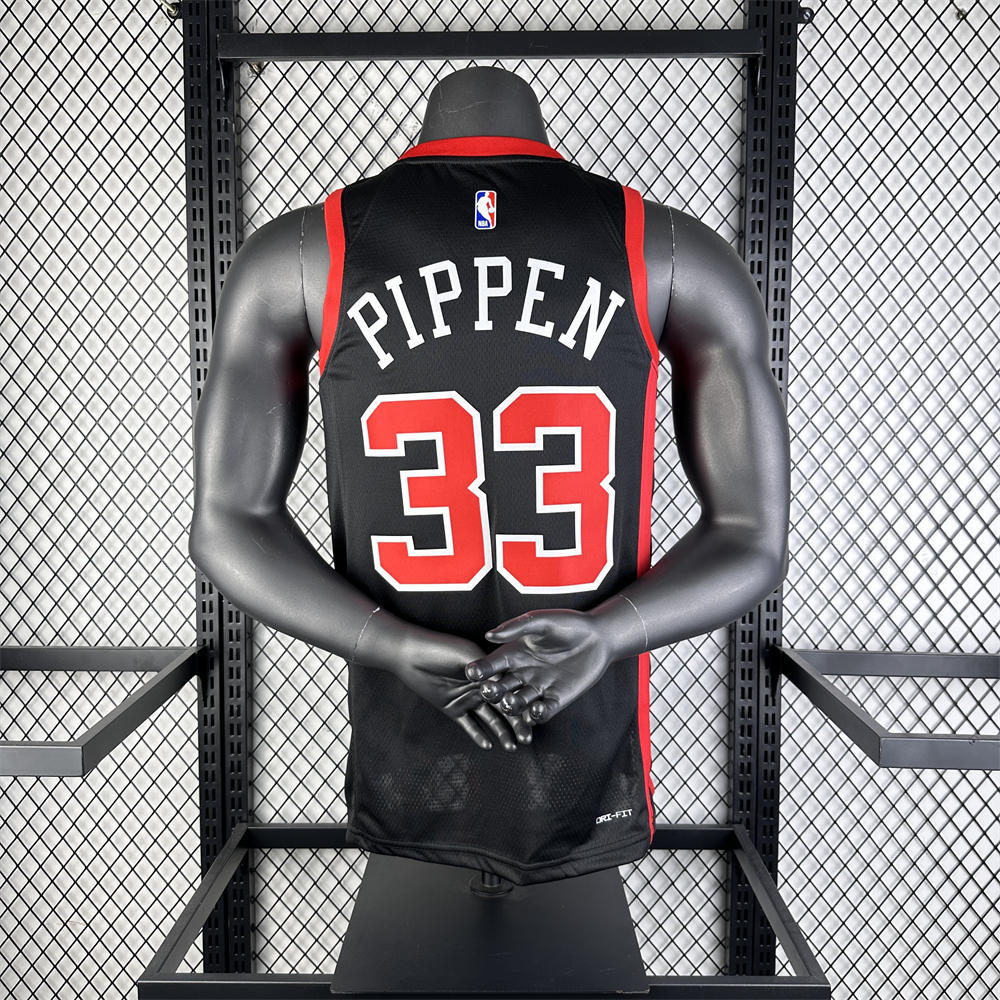 NBA Chicago Bulls Michael PIPPEN#33 23/24 Swingman Jersey - City Edition s-xxl