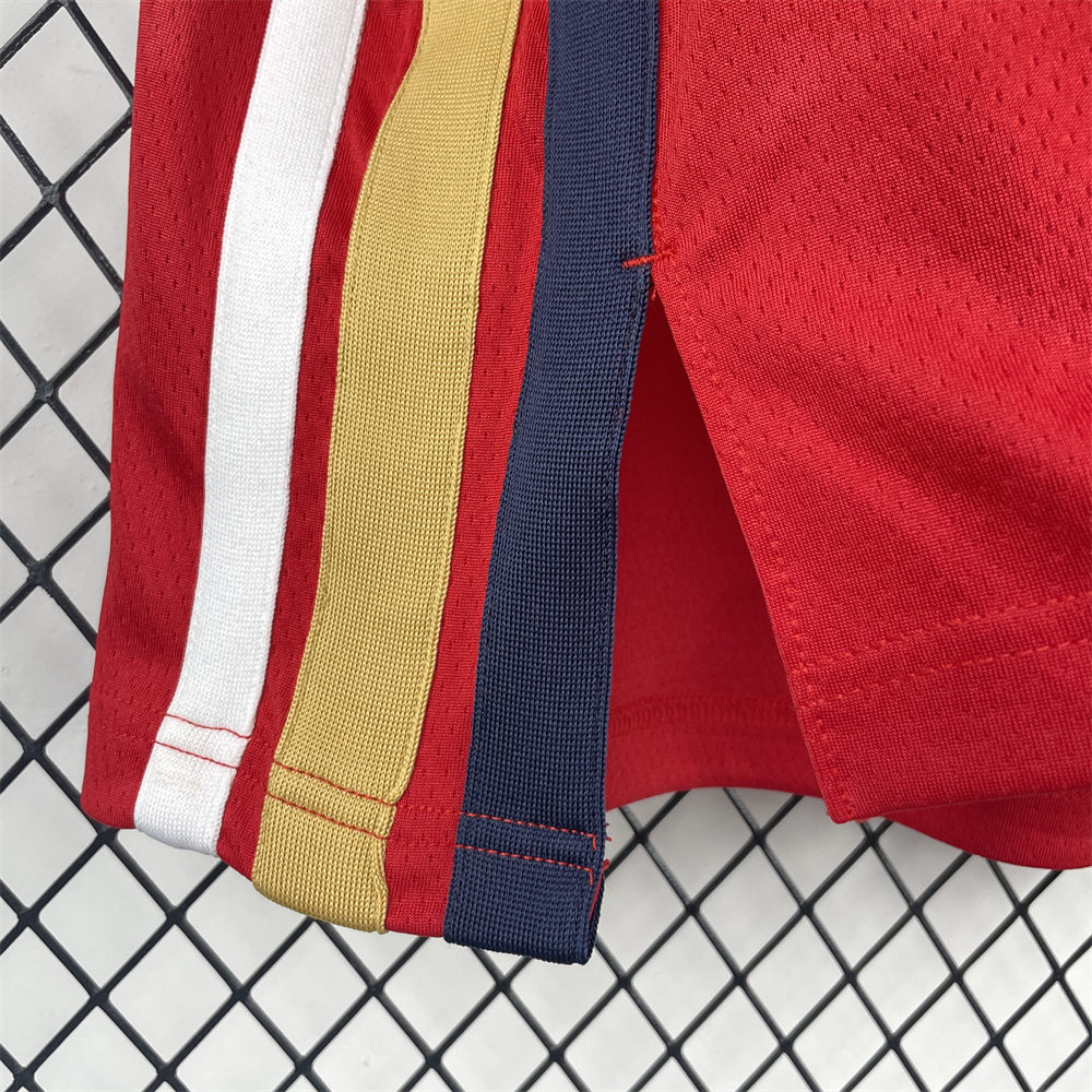 NBA New Orleans Pelicans Round Neck Red jersey WILLIAMSON#1 S-XXL