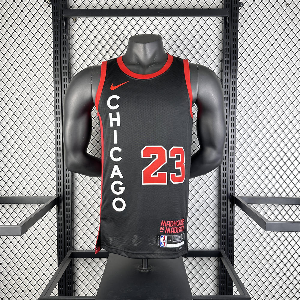 NBA Chicago Bulls Michael JORDAN#23 23/24 Swingman Jersey - City Edition s-xxl