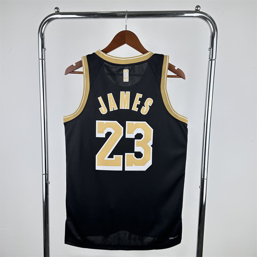 NBA Los Angeles Lakers 2024 Honor Edition Black Jersey JAMES#23 S-XXL