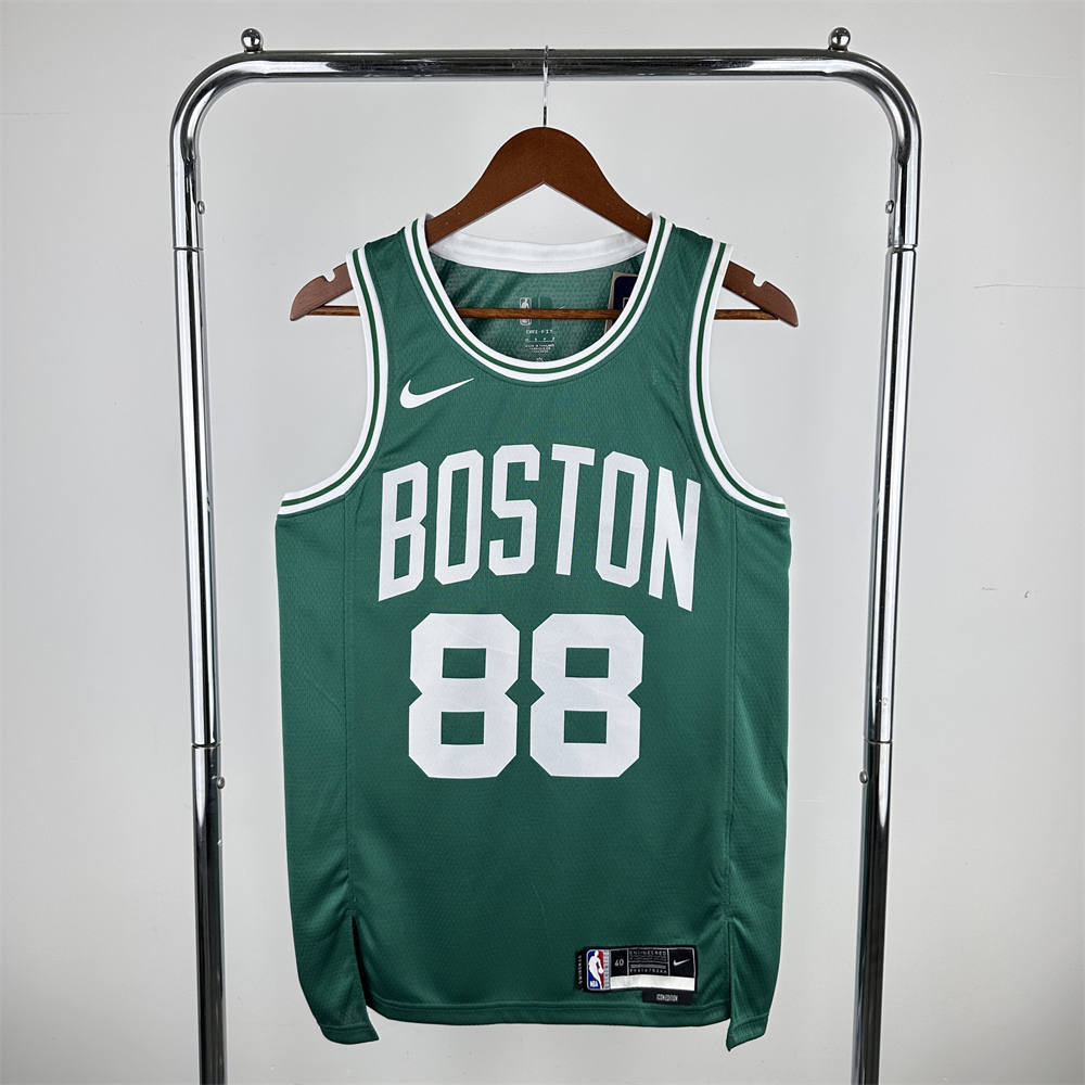 NBA Boston Celtics Jayson QUETA#88 2022/23 Kelly Green Icon Edition Swingman Jersey S-XXL