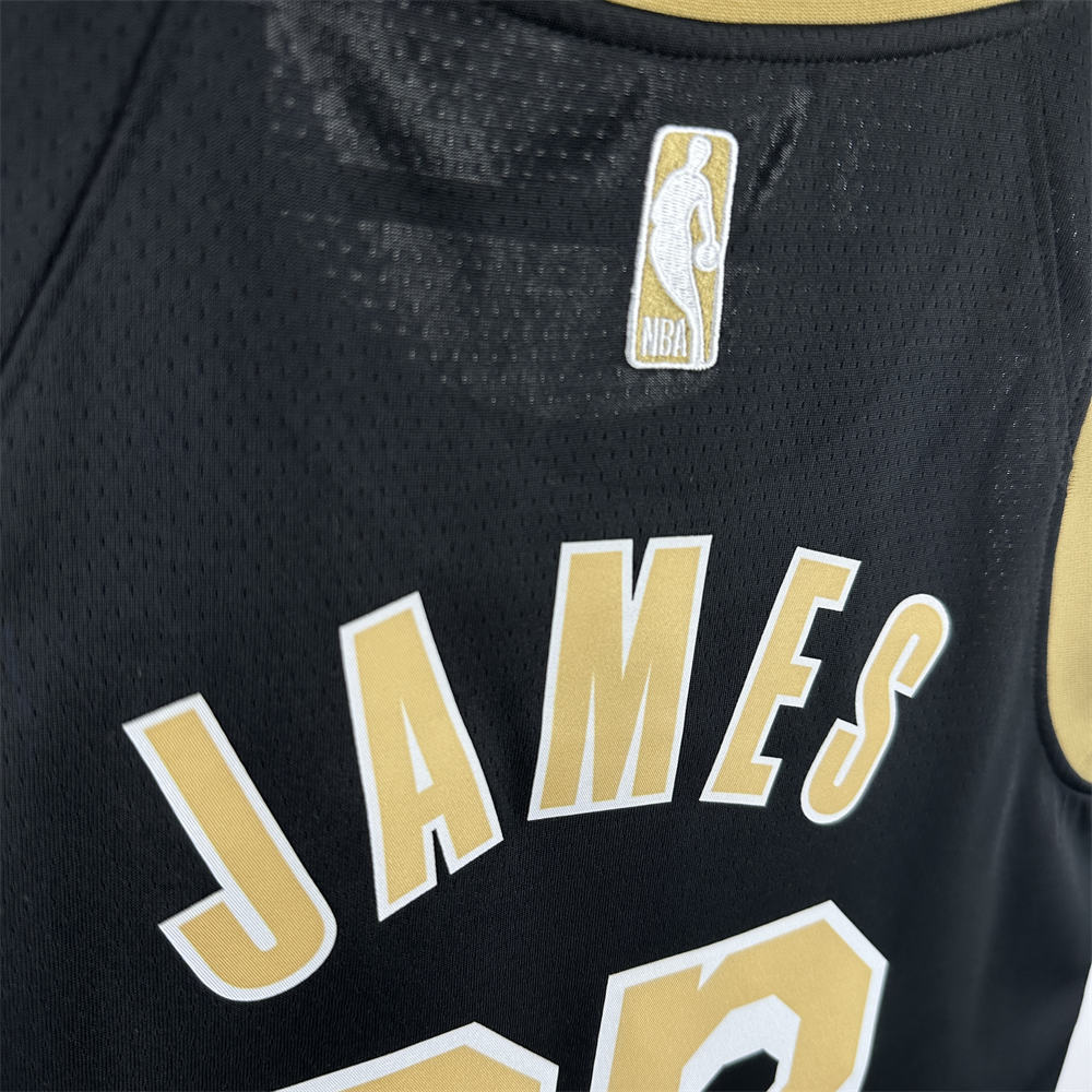 NBA Los Angeles Lakers 2024 Honor Edition Black Jersey JAMES#23 S-XXL