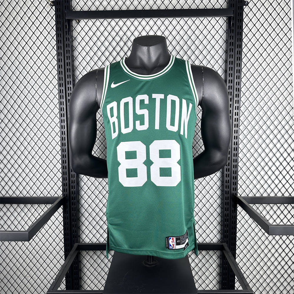 NBA Boston Celtics Jayson QUETA#88 2022/23 Kelly Green Icon Edition Swingman Jersey S-XXL