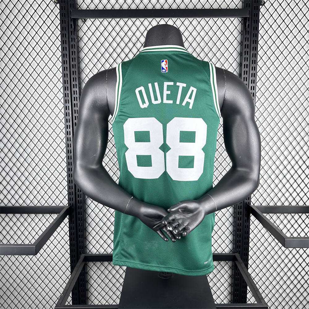 NBA Boston Celtics Jayson QUETA#88 2022/23 Kelly Green Icon Edition Swingman Jersey S-XXL