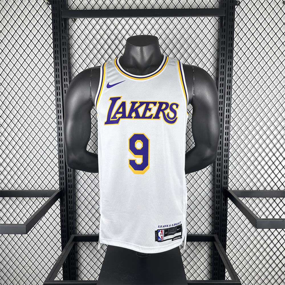 NBA Los Angeles Lakers JAMES JR.#9 2022/23 White Association Edition Swingman Jersey S-XXL