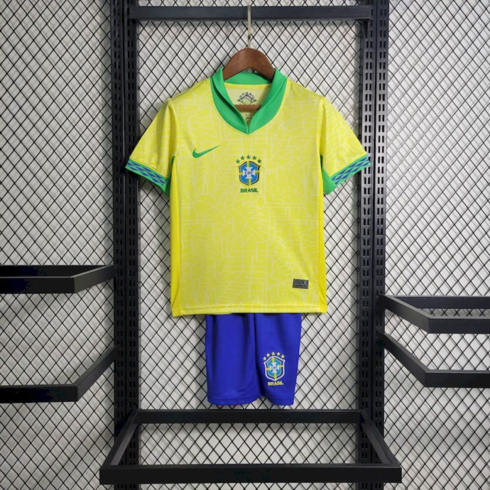 2024/25 Brazil Jesu Special Edition jersey Kid Kits Size 16-28