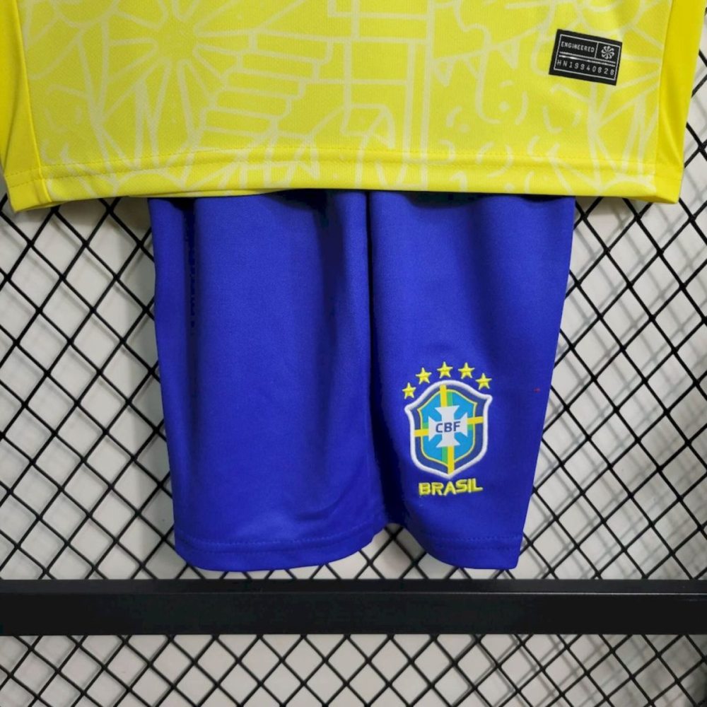 2024/25 Brazil Jesu Special Edition jersey Kid Kits Size 16-28