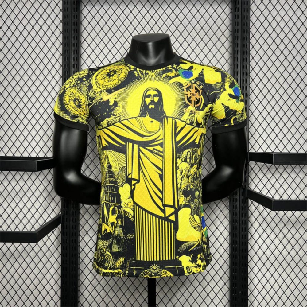 2024/25 Brazil Yellow Special Edition Jersey Player Version