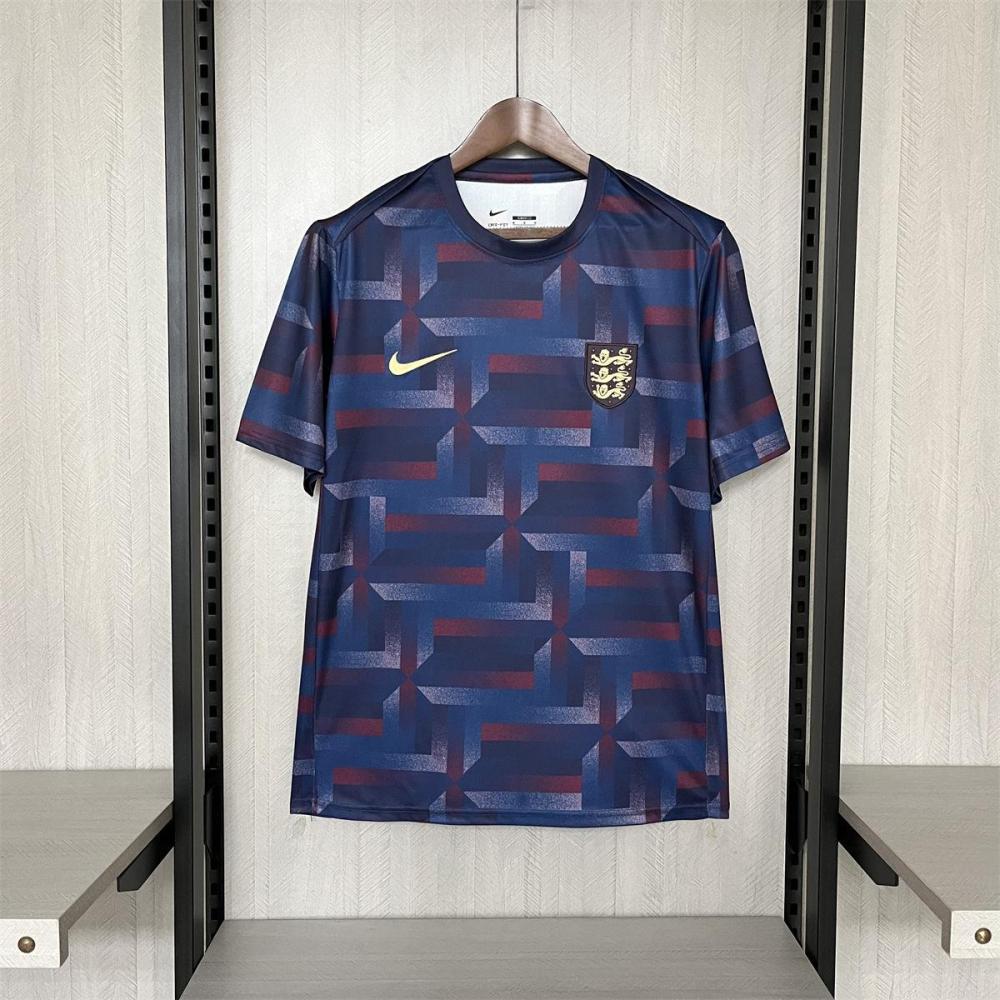 2024/25 England Euro Pre-match training uniform Jersey Fan Version