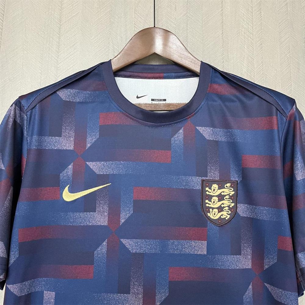 2024/25 England Euro Pre-match training uniform Jersey Fan Version