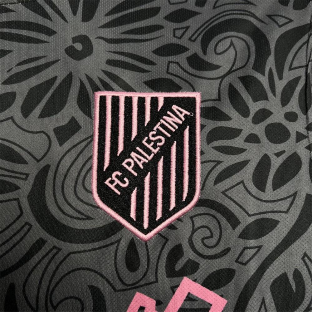 2023/24 CD Palestino Black training pre-match training Jersey Fan Version