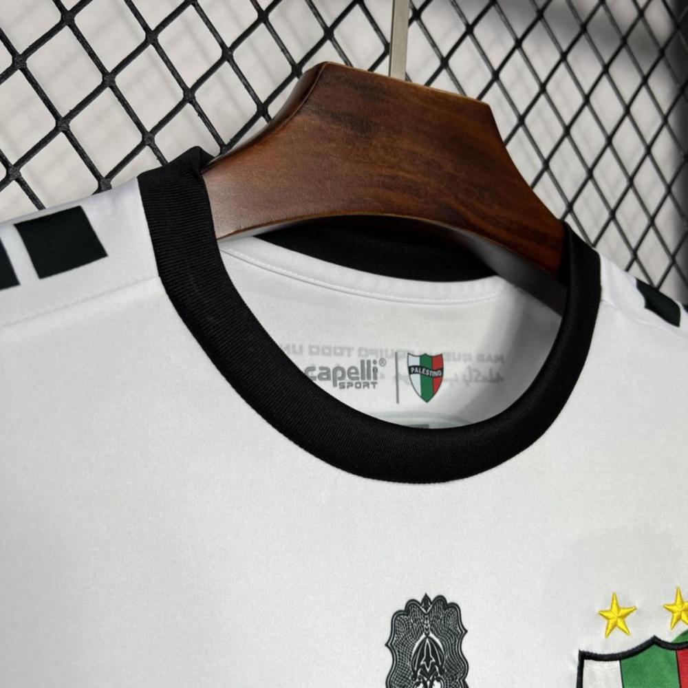 2024/25 CD Palestino White Graffiti Jersey Fan Version