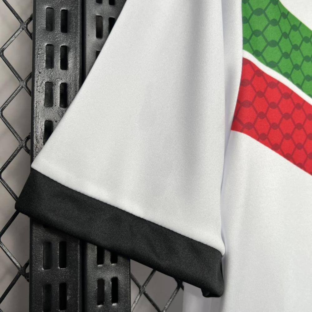 2024/25 CD Palestino White Graffiti Jersey Fan Version
