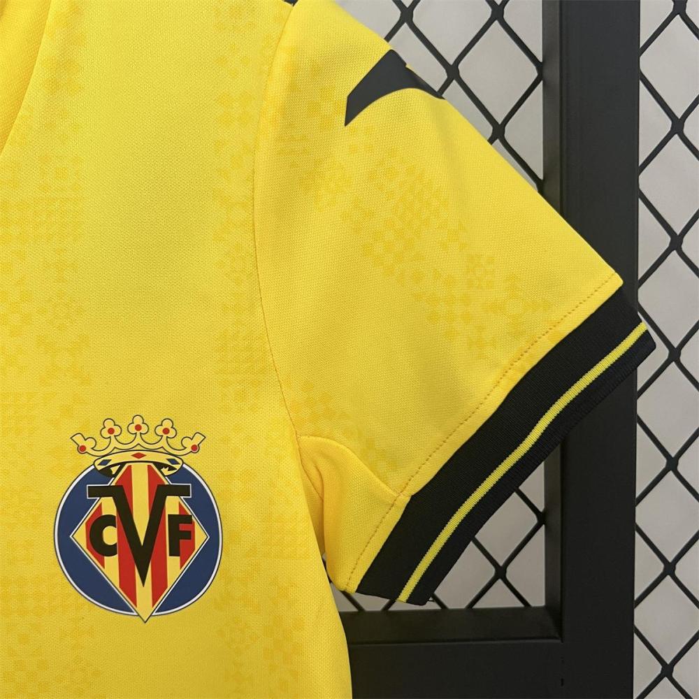 24/25 Kids Villarreal Home jersey Kid Kits Size 16-28