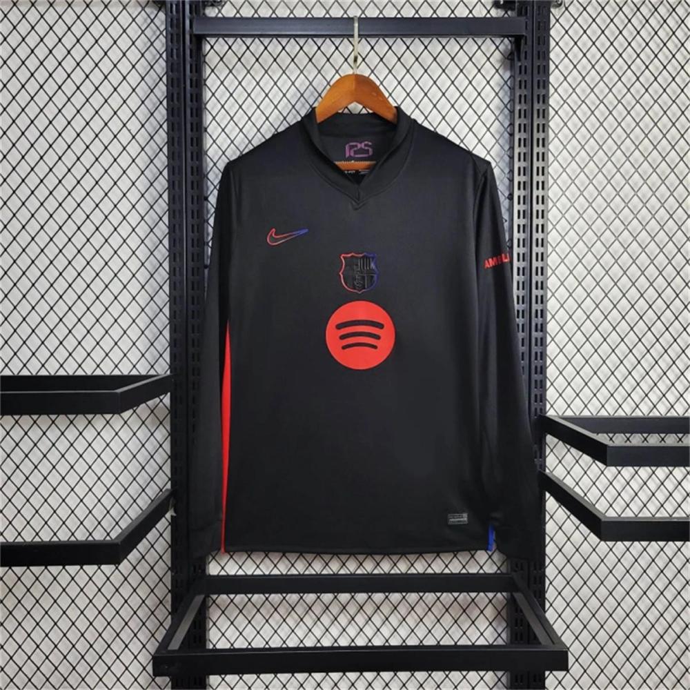 24/25 Barcelona Away Long Sleeve jersey Fan Version