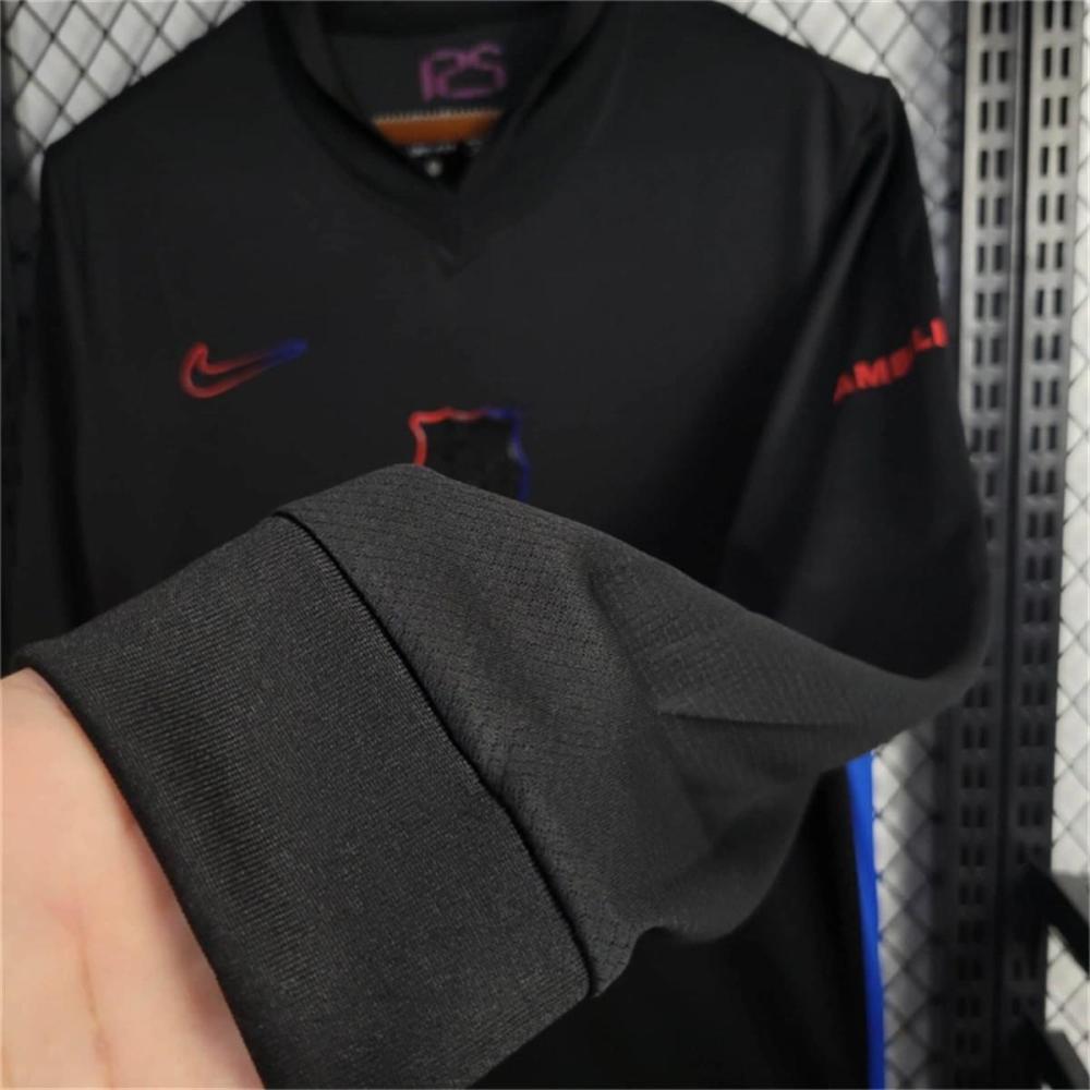 24/25 Barcelona Away Long Sleeve jersey Fan Version