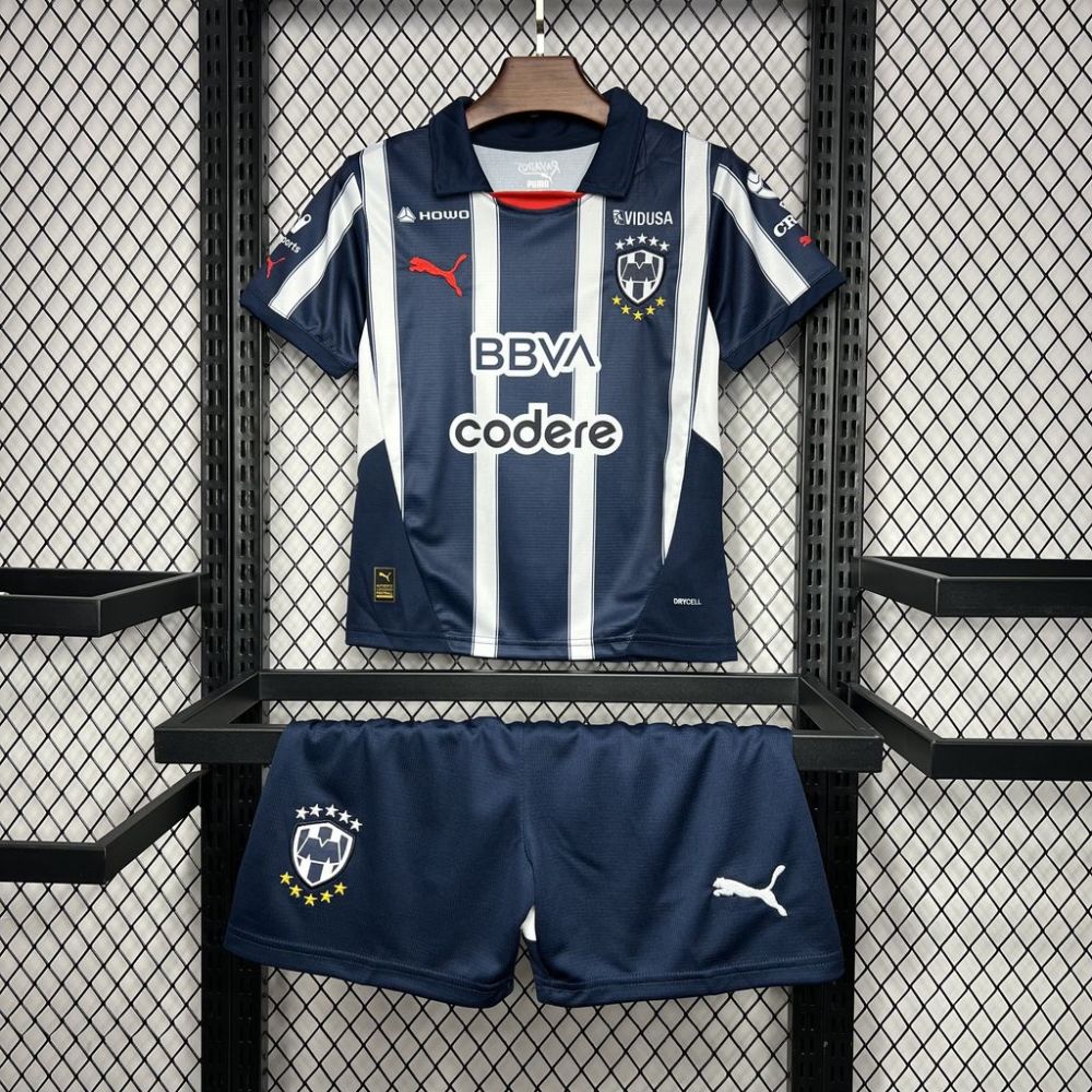 24/25 Monterrey Home jersey Kid Kits Size 16-28