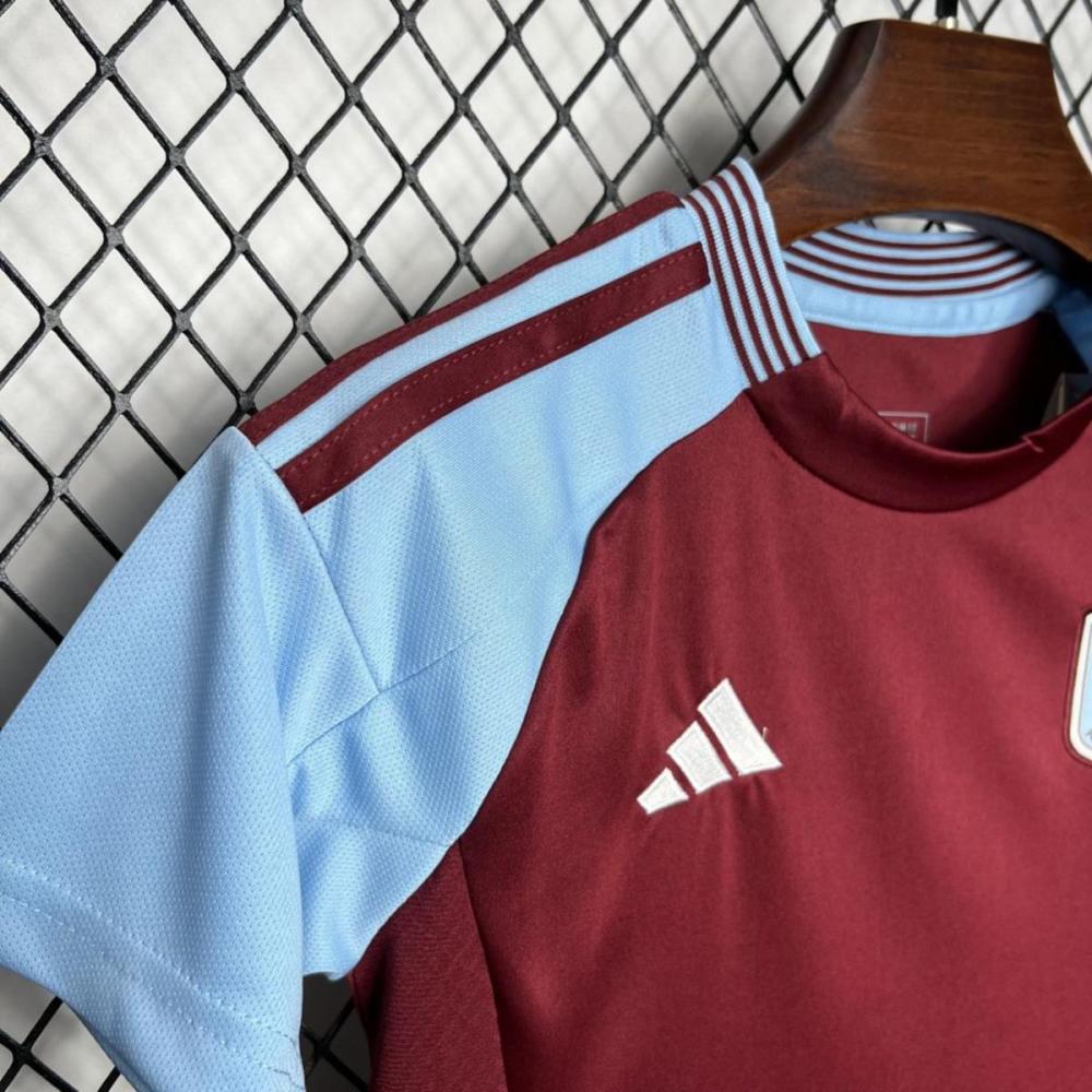 2024/25 Aston Villa Home jersey Kid Kits Size 16-28
