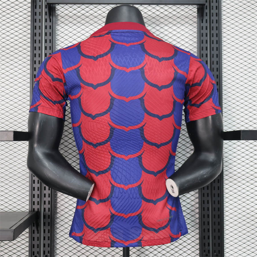 2024 New Barcelona Pre-match Server Edition Jersey Player Version