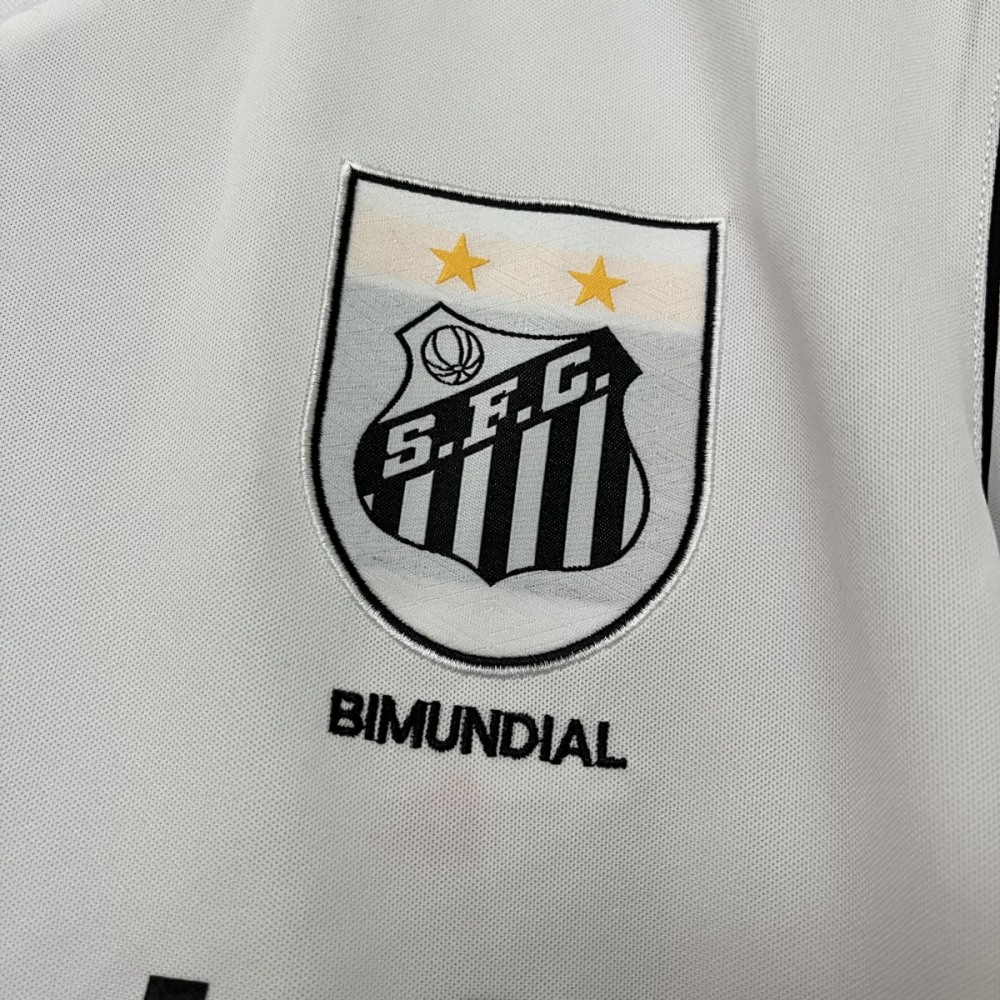 Retro Santos 2001 Home jersey Fan Version