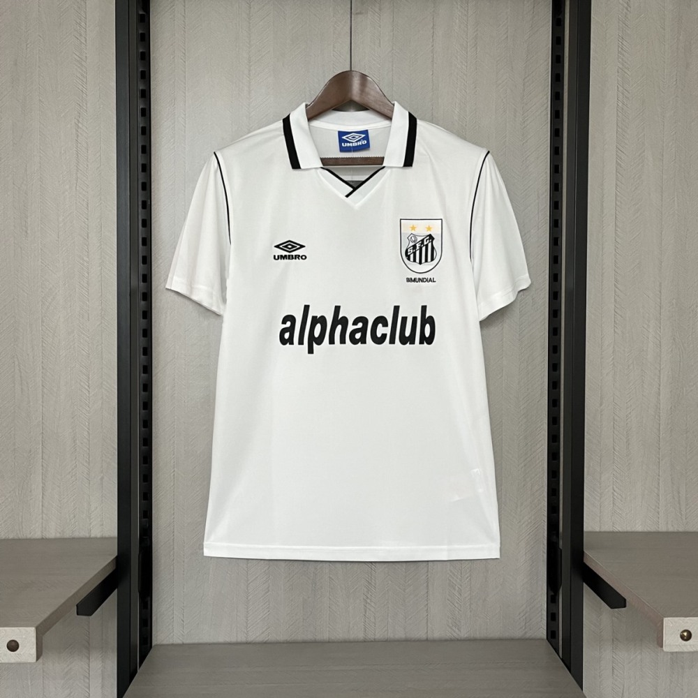 Retro Santos 2001 Home jersey Fan Version