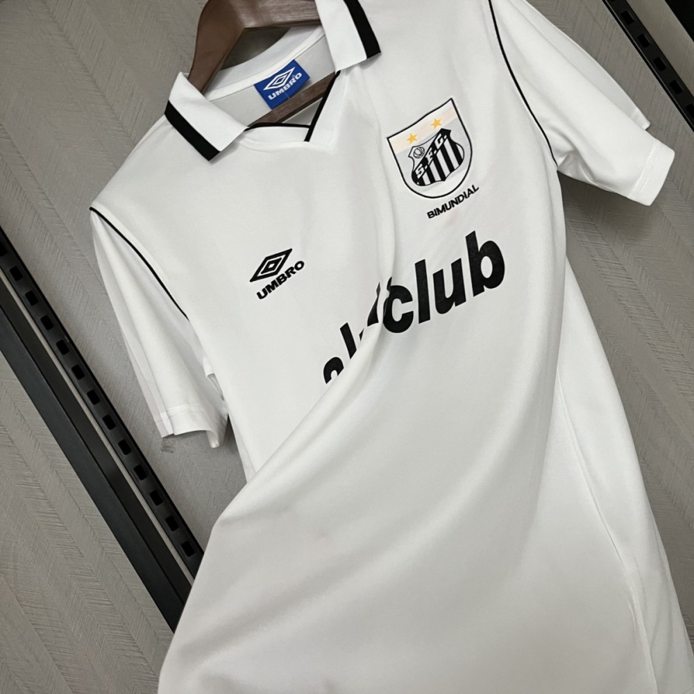 Retro Santos 2001 Home jersey Fan Version
