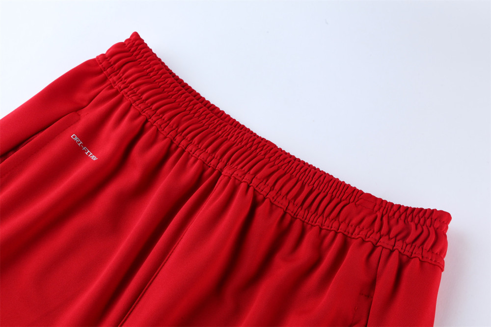 2021 Liverpool Red Long-sleeved half-pull training kit Football team kit