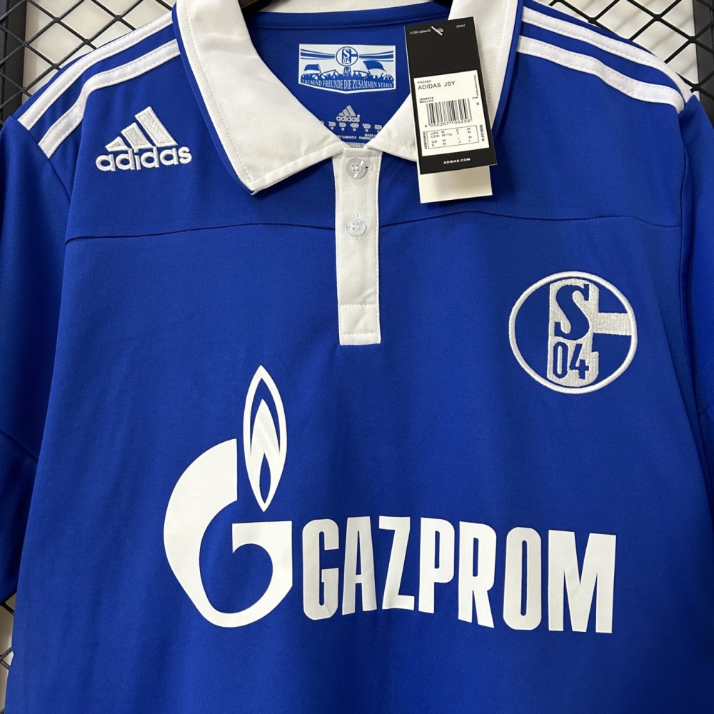 Retro 10/11 Schalke 04 Home jersey Fan Version