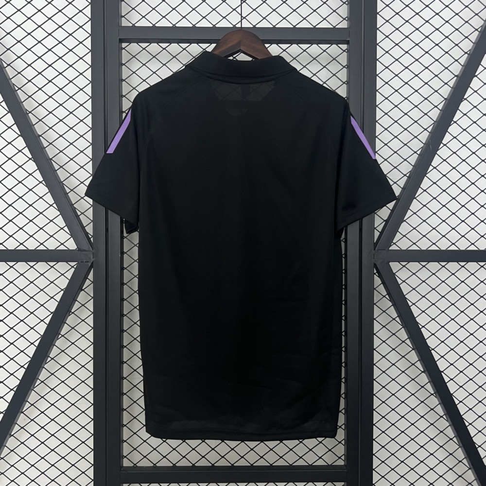 25/26 Colo Colo Black Polo Jersey Fan Version