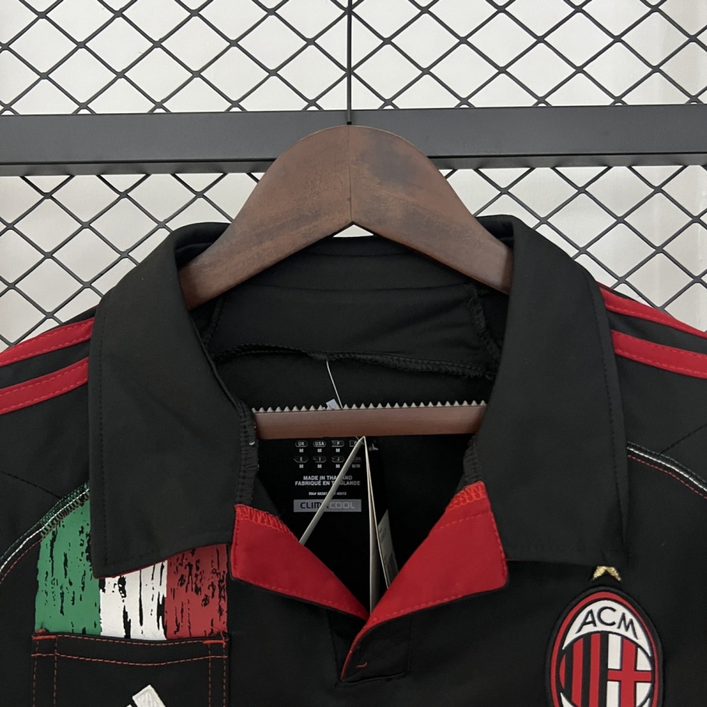 Retro AC Milan 12/13 Black jersey Fan Version