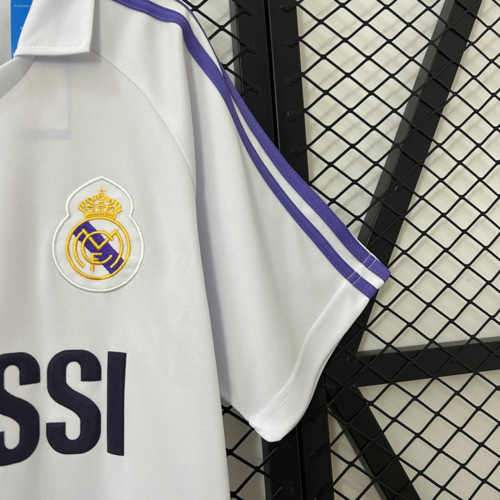 Retro Real Madrid 84/85 home jersey Fan Version