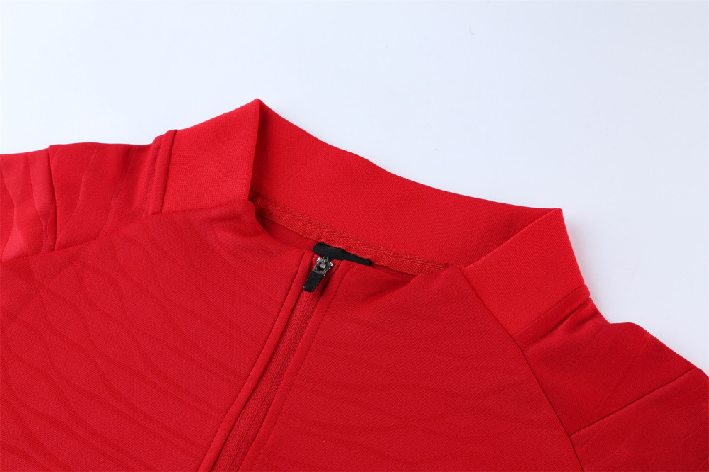 2021 Liverpool Red Long-sleeved half-pull training kit Football team kit