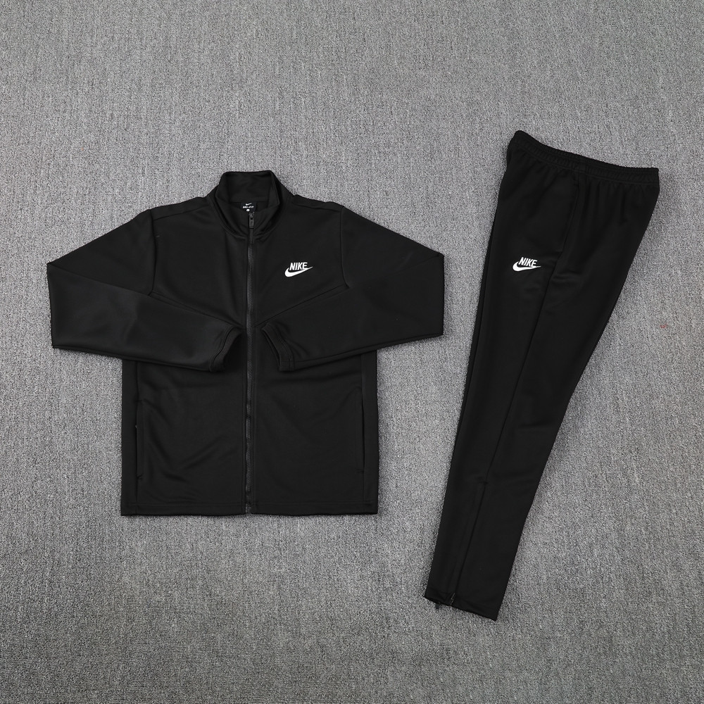 2024 Nike Black Jacket Training Suit Set Football Team Shirt Sports Fashion