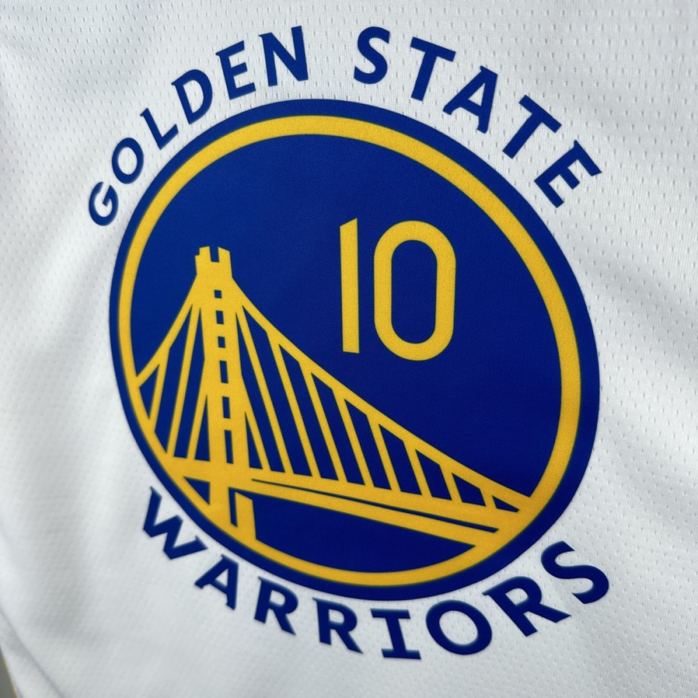 NBA Golden State Warriors V-Neck Mexico Edition White Jersey BUTLER Ⅲ#10 S-XXL
