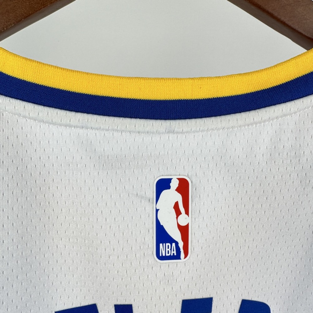 NBA Golden State Warriors V-Neck Mexico Edition White Jersey BUTLER Ⅲ#10 S-XXL