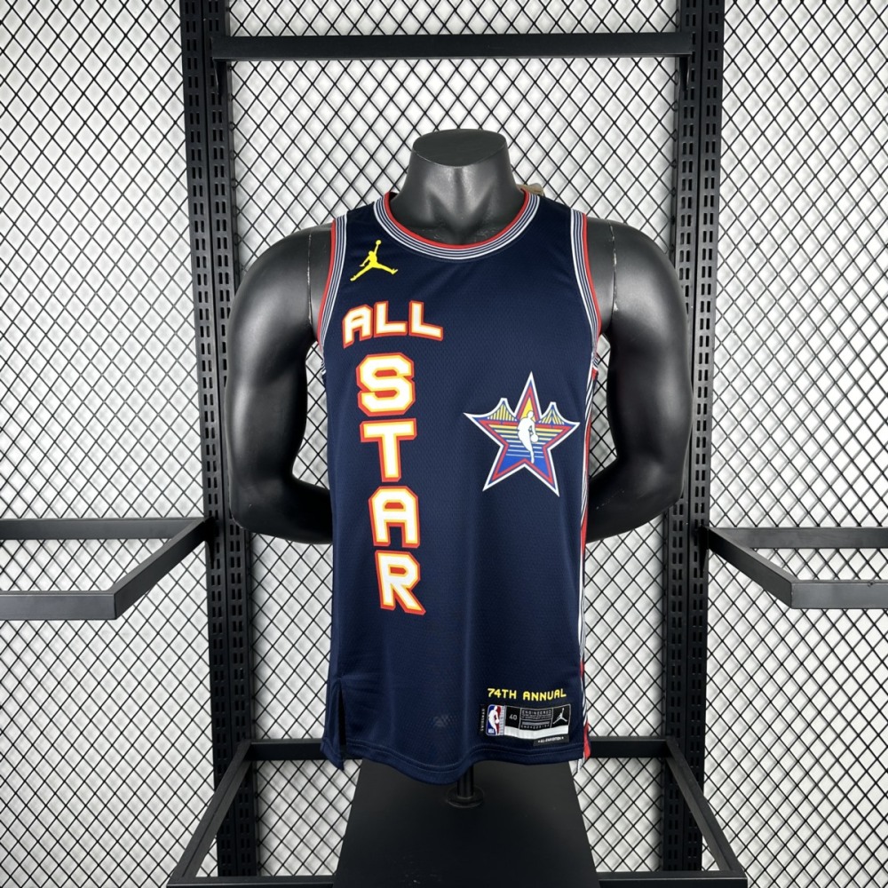 NBA All-Star 2025 Dark Blue Jersey GILGEOUS-ALEXANDER#2 S-XXL